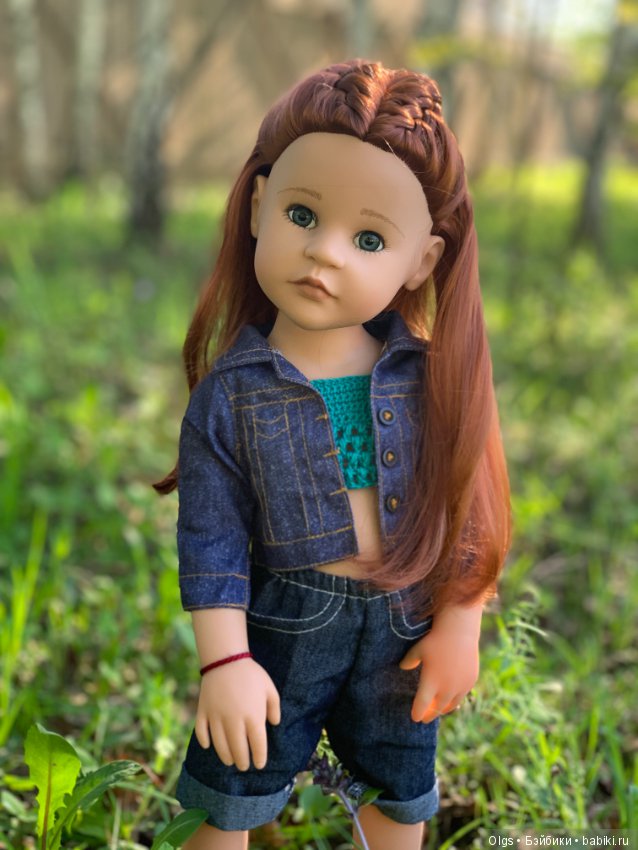 Во поле берёзка стояла ... Габи и Анжелика на прогулке