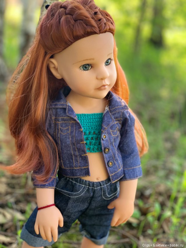 Во поле берёзка стояла ... Габи и Анжелика на прогулке