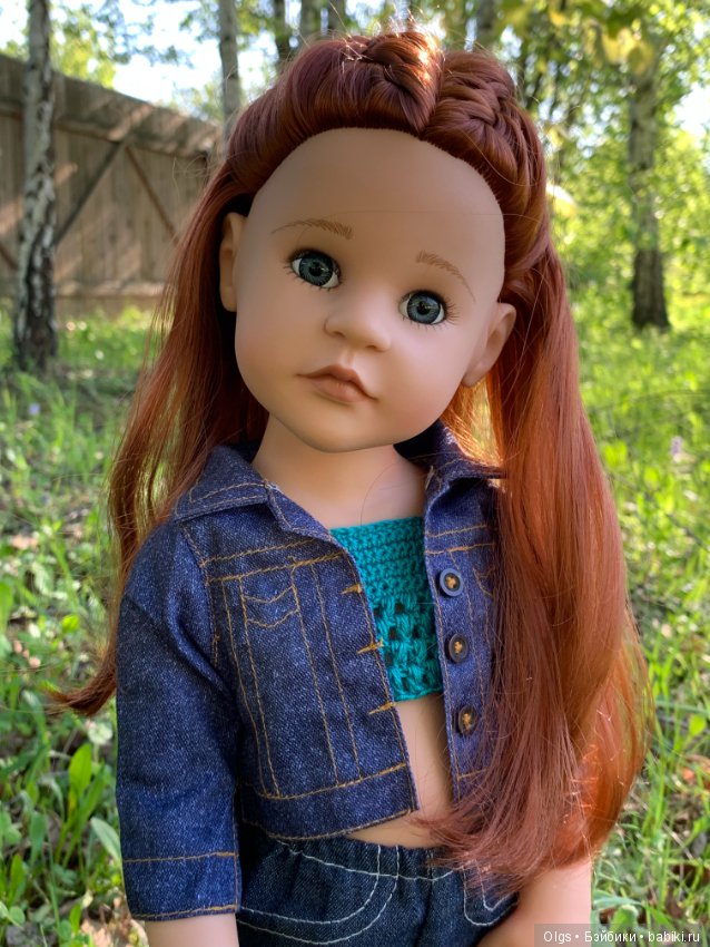 Во поле берёзка стояла ... Габи и Анжелика на прогулке