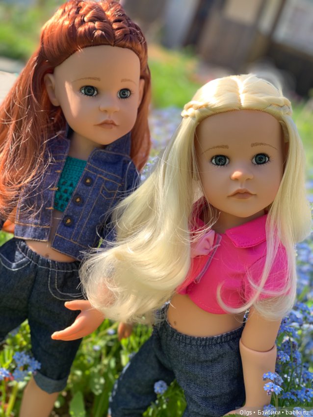 Во поле берёзка стояла ... Габи и Анжелика на прогулке (фото 4)