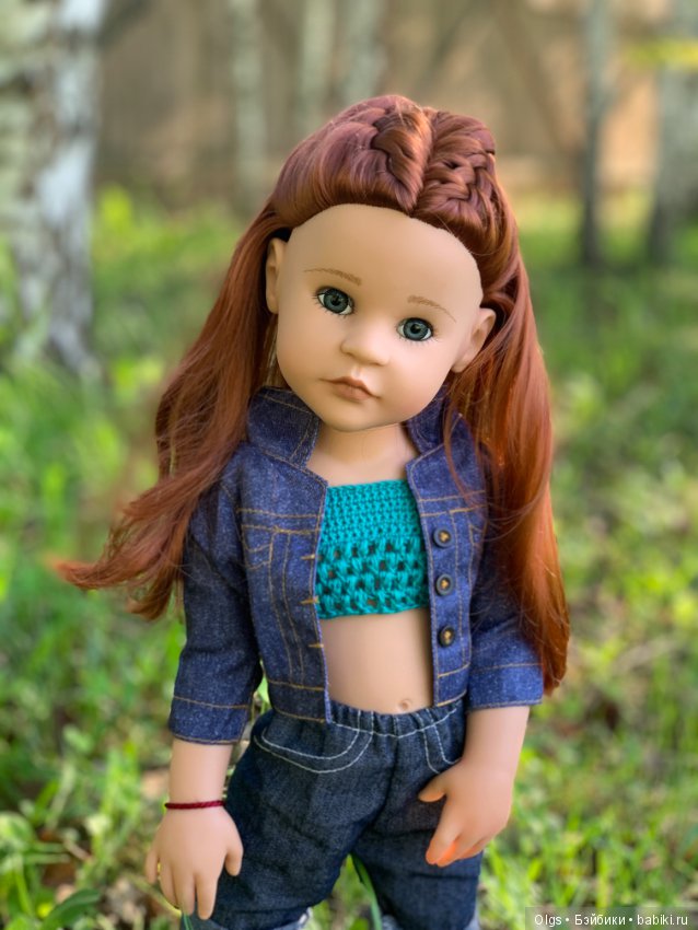 Во поле берёзка стояла ... Габи и Анжелика на прогулке