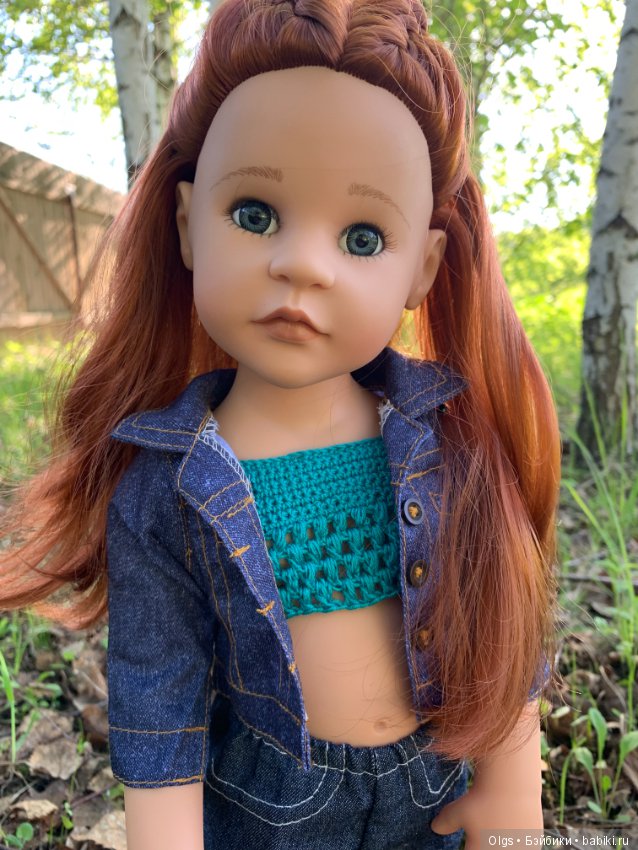 Во поле берёзка стояла ... Габи и Анжелика на прогулке