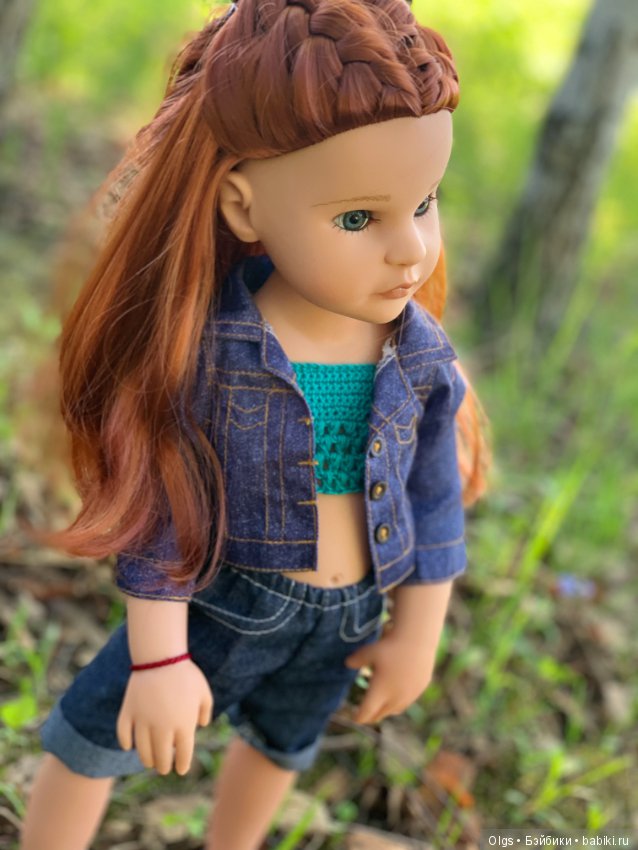 Во поле берёзка стояла ... Габи и Анжелика на прогулке