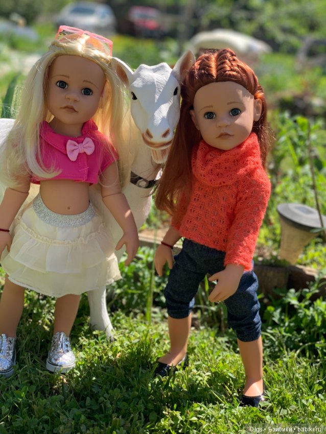 Девчушки... покатушки... Анже и Габи