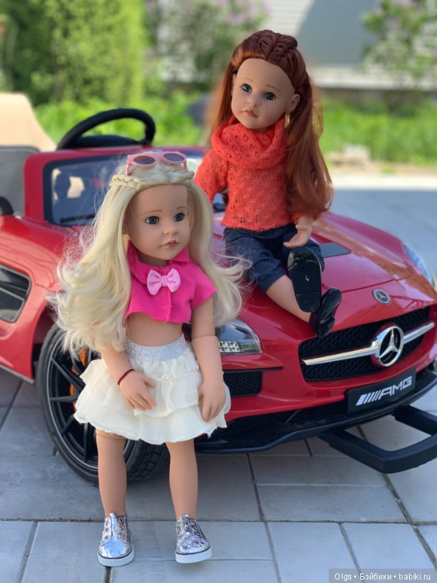 Девчушки... покатушки... Анже и Габи