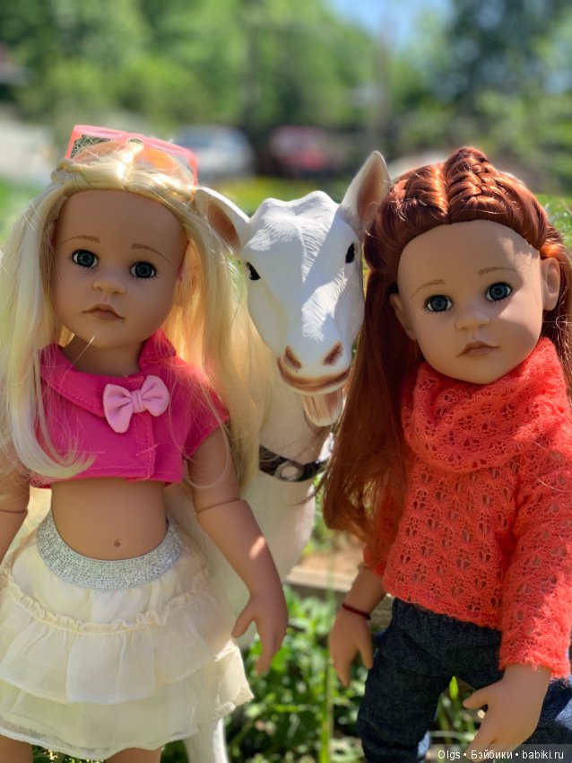 Девчушки... покатушки... Анже и Габи