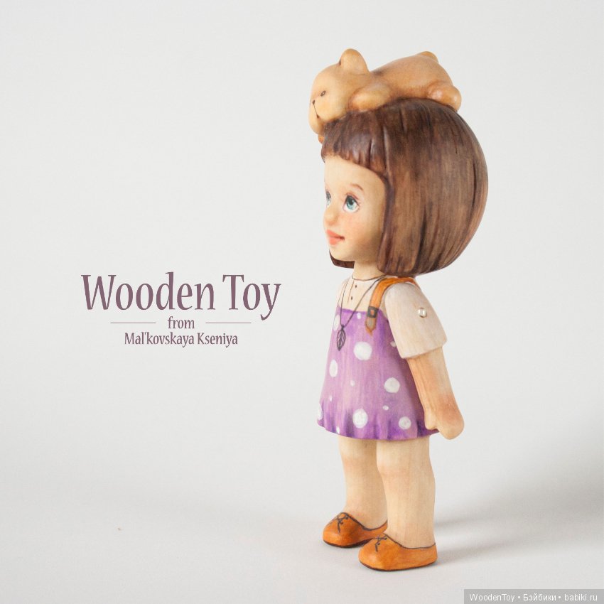 Еще немного деревянных малышей (фото 9)