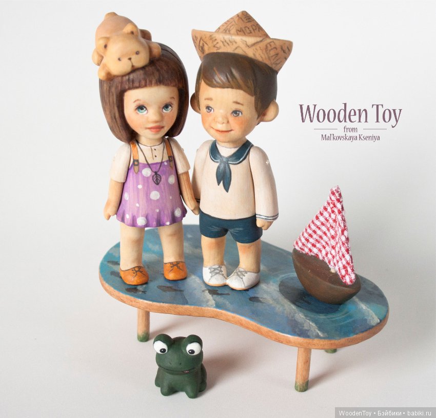 Еще немного деревянных малышей (фото 7)