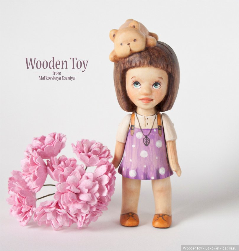 Еще немного деревянных малышей (фото 8)