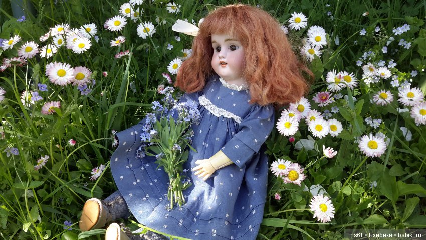 Время незабудок — Антикварные куклы Simon & Halbig (S&H): Симон Хальбиг (фото 4)