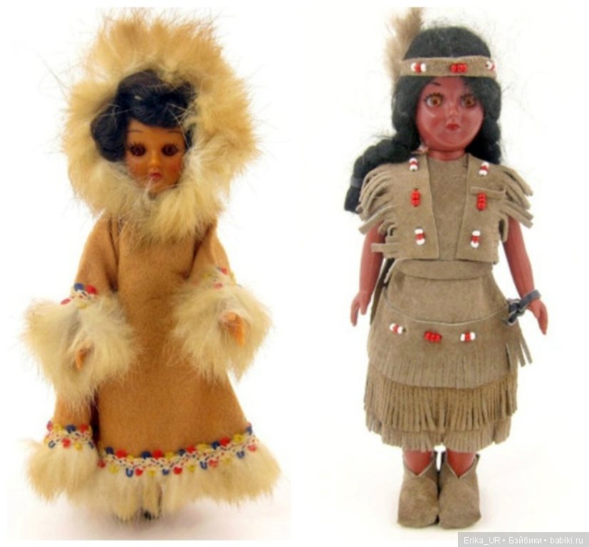 Vintage Indian & Eskimo doll. Часть 2 (фото 5)