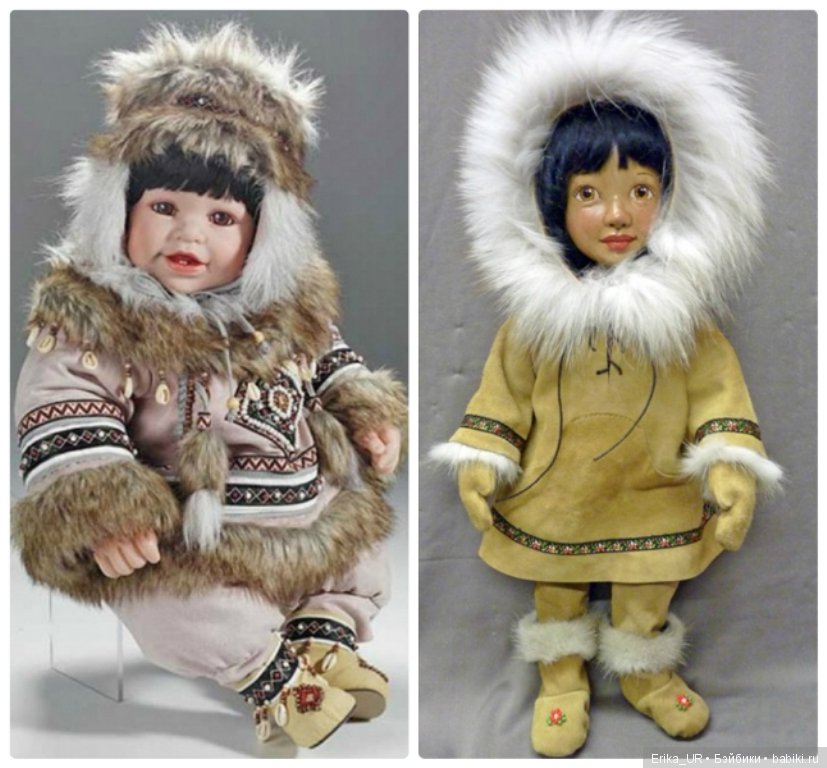 Vintage Indian & Eskimo doll. Часть 2 (фото 7)