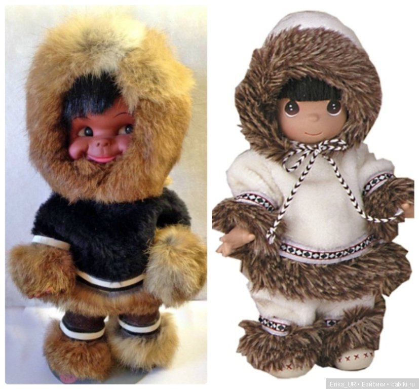 Vintage Indian & Eskimo doll. Часть 2