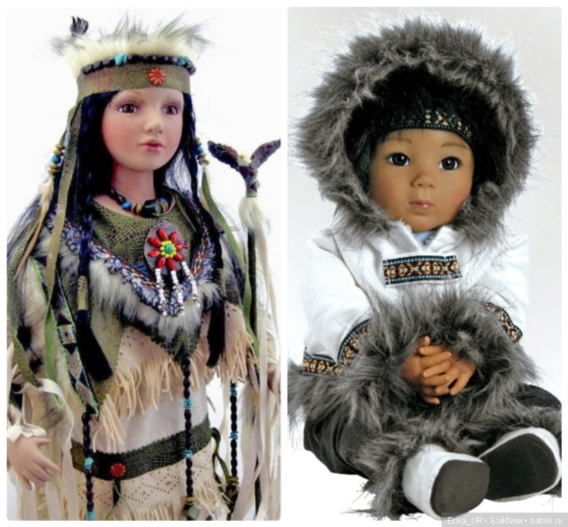 Vintage Indian & Eskimo doll. Часть 2 (фото 10)