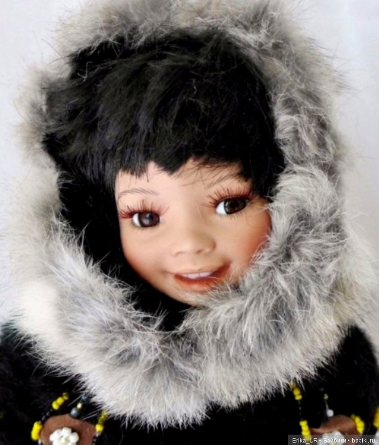 Vintage Indian & Eskimo doll. Часть 2