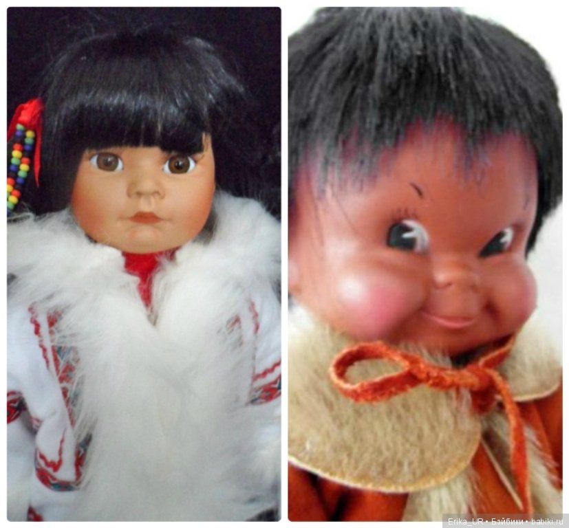 Vintage Indian & Eskimo doll. Часть 2