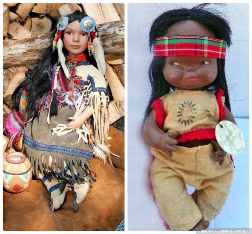 Vintage Indian & Eskimo doll. Часть 2 (фото 4)
