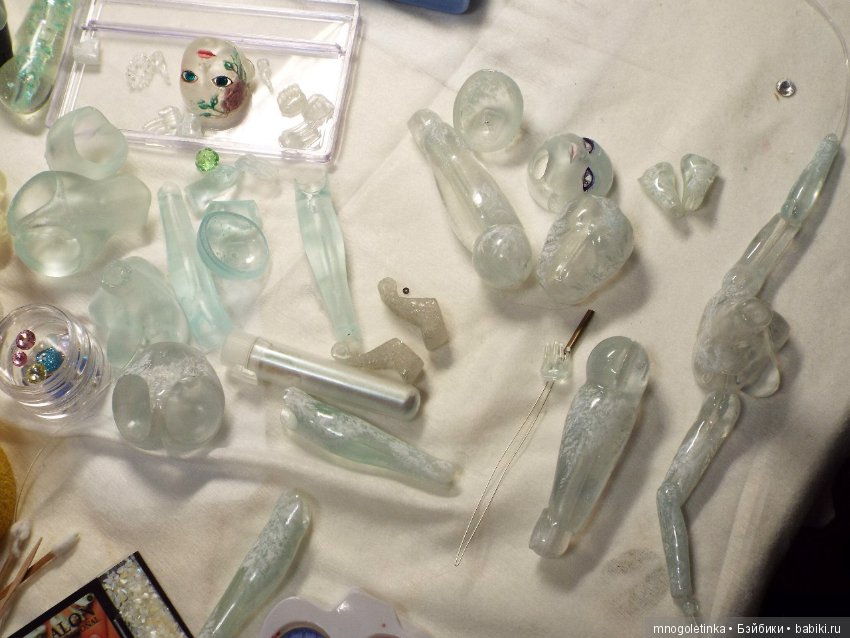 Шарнирная и прозрачная. Самая первая. Ее звали Льдина (фото 6)