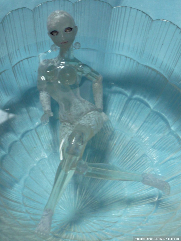 Шарнирная и прозрачная. Самая первая. Ее звали Льдина