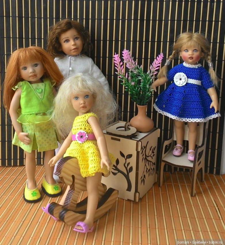 Мой маленький цветничок. Малышки от разных авторов 25 - 18 см