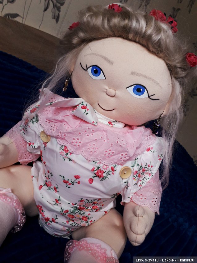 Паулина — Авторские текстильные куклы: Вальдорфские (фото 3)
