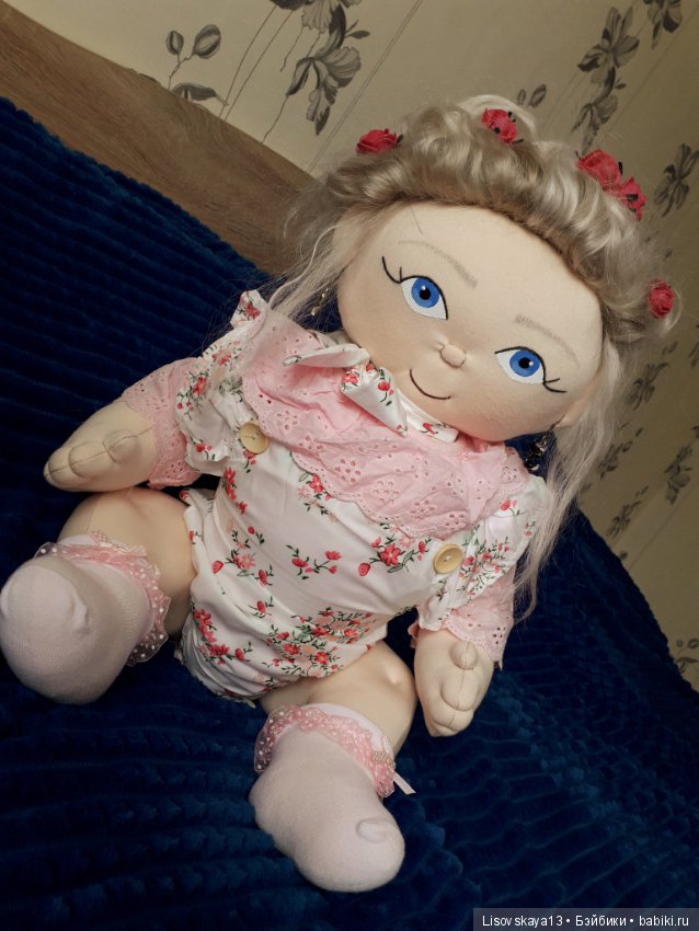 Паулина — Авторские текстильные куклы: Вальдорфские (фото 7)