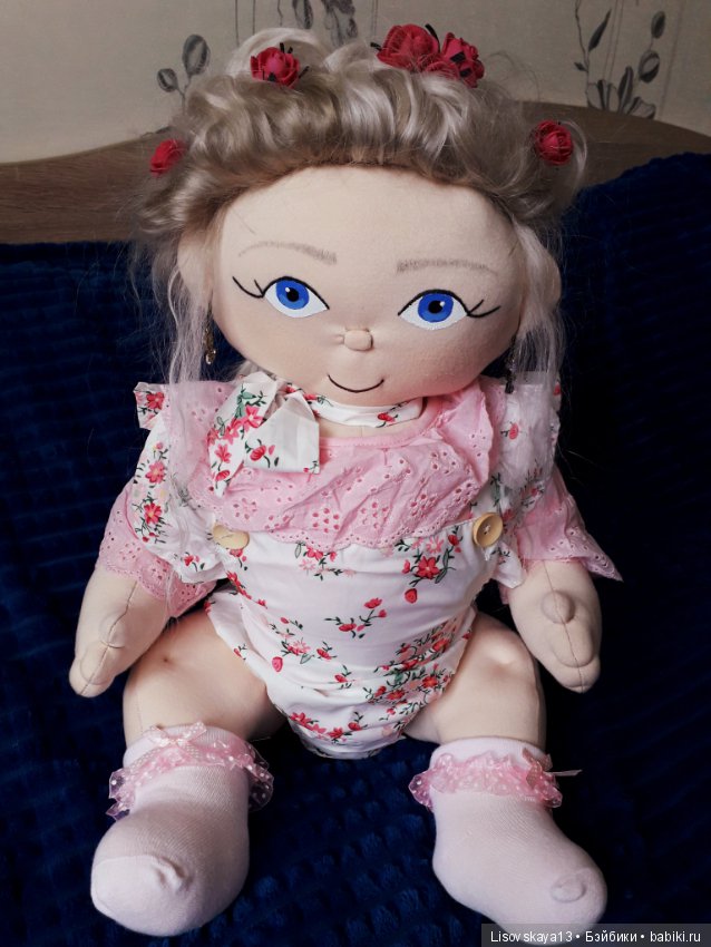 Паулина — Авторские текстильные куклы: Вальдорфские
