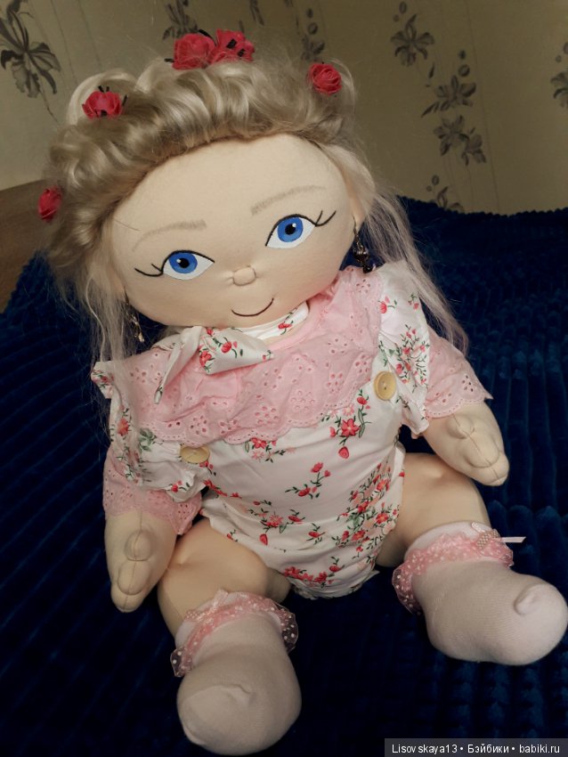 Паулина — Авторские текстильные куклы: Вальдорфские (фото 6)