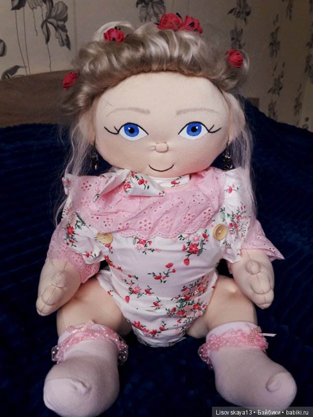 Паулина — Авторские текстильные куклы: Вальдорфские (фото 10)