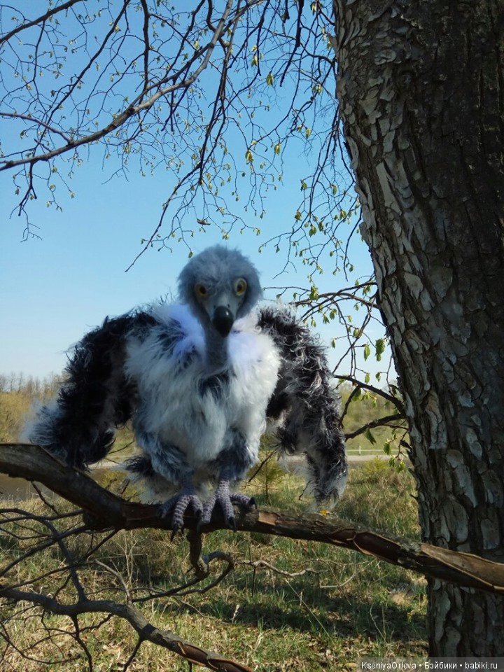 Грифенок — Вязаные игрушки и амигуруми: крючком (фото 4)