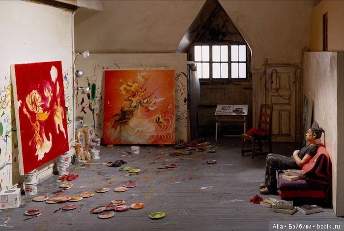 Скульптуры из полимерной глины и смешанных материалов Джо Фига (фото 4)