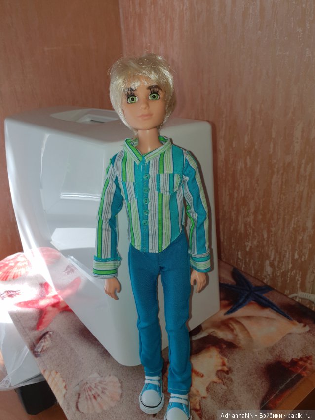 Одеваем Гевина)) Мои пошивушки на кукломальчика Мокси Тинз