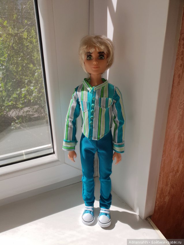 Одеваем Гевина)) Мои пошивушки на кукломальчика Мокси Тинз (фото 3)