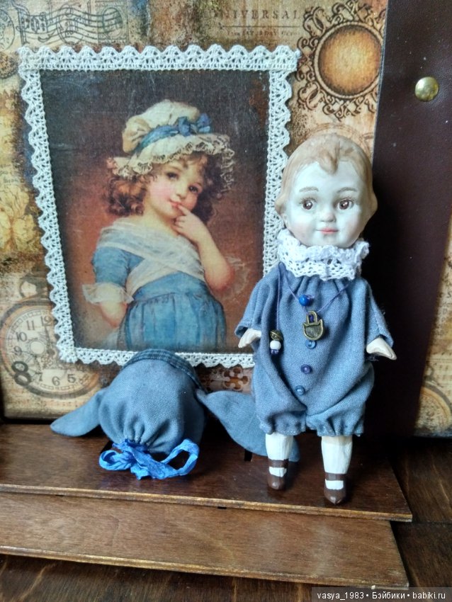 Мои малыши из антикварных деталей (фото 7)