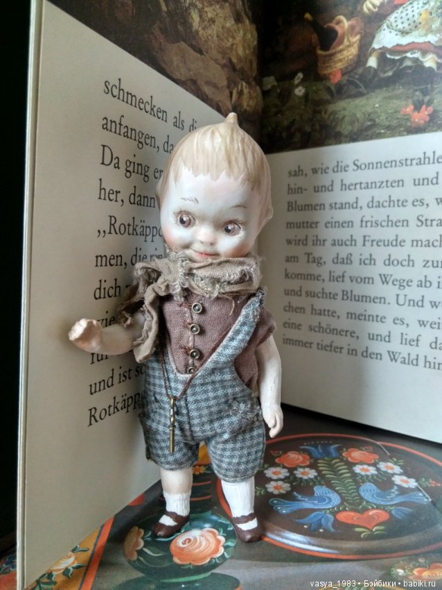 Мои малыши из антикварных деталей (фото 5)