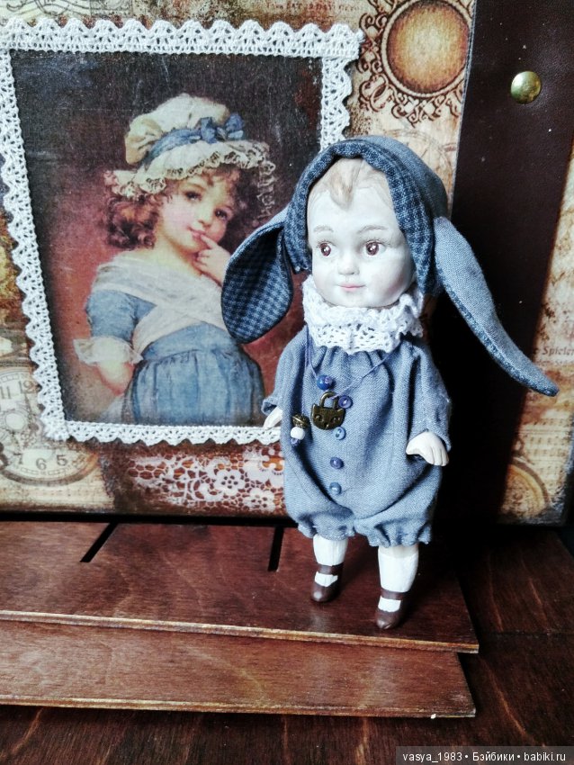Мои малыши из антикварных деталей (фото 9)