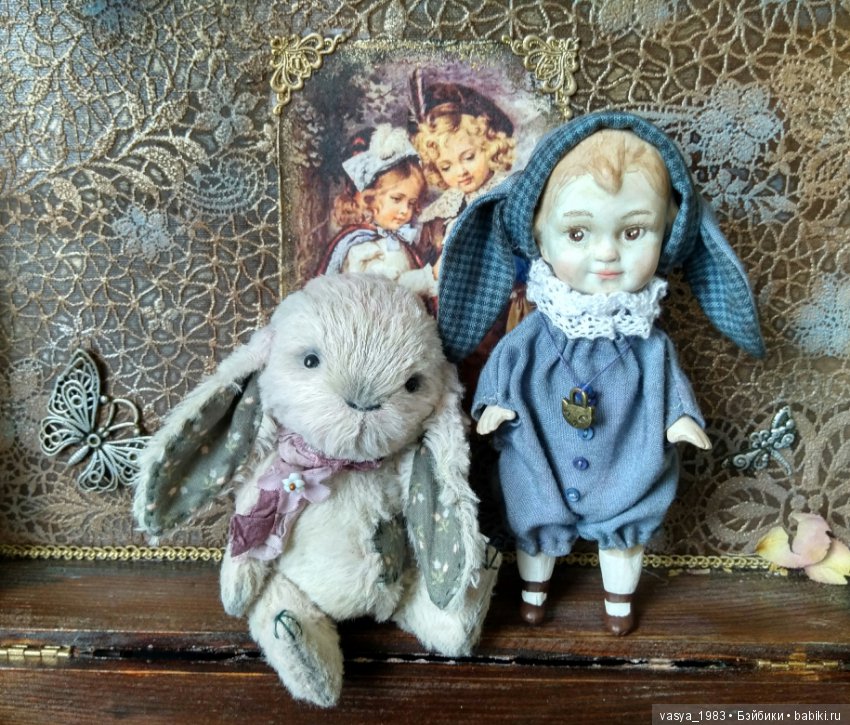 Мои малыши из антикварных деталей (фото 3)