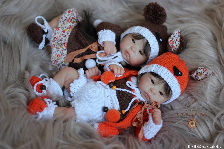 Миники - мишка и лисичка Лилилу (фото 3)