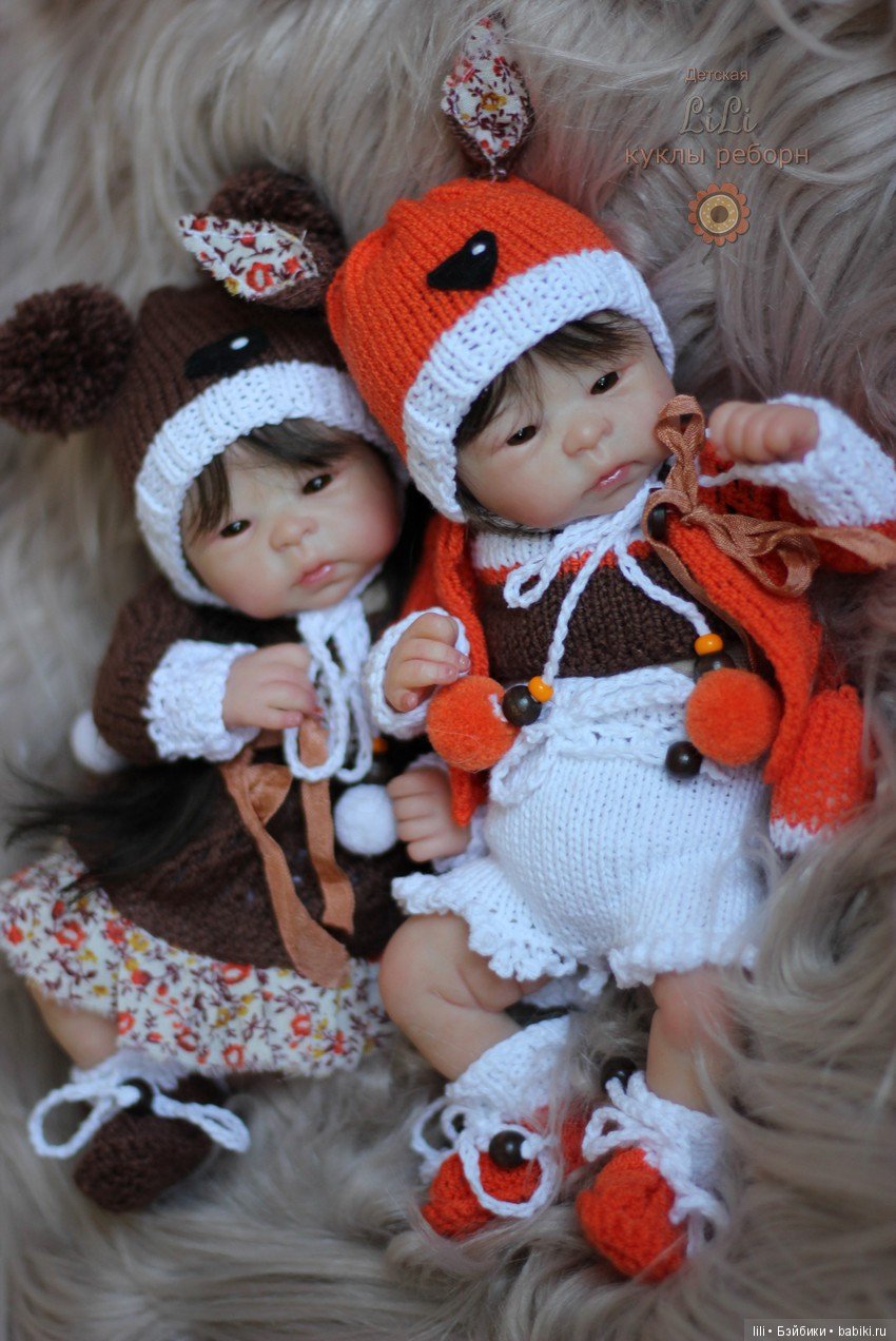 Миники - мишка и лисичка Лилилу (фото 2)