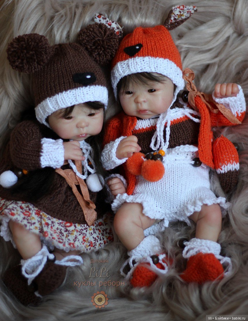 Миники - мишка и лисичка Лилилу (фото 4)