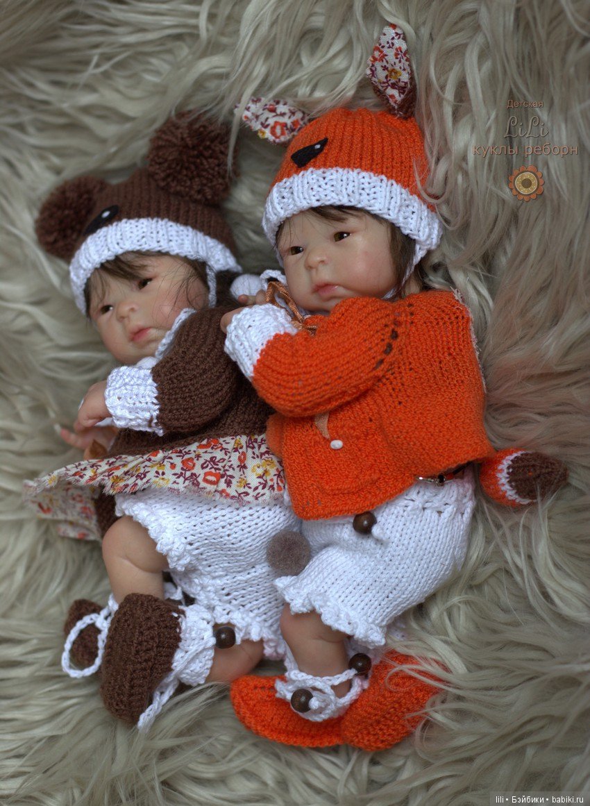 Миники - мишка и лисичка Лилилу