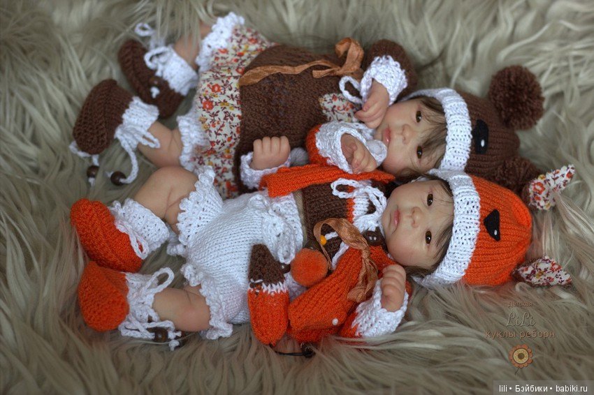 Миники - мишка и лисичка Лилилу