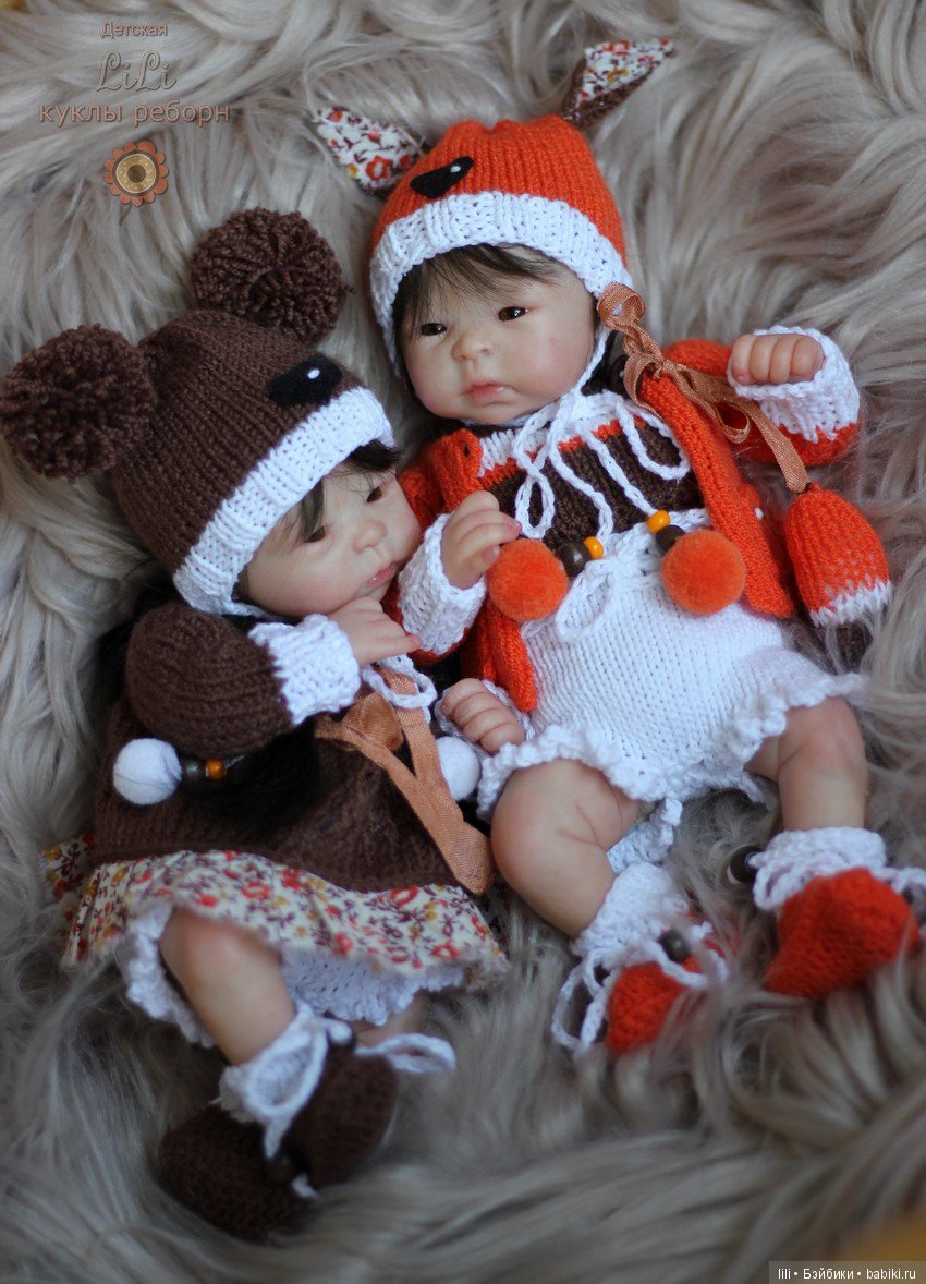 Миники - мишка и лисичка Лилилу