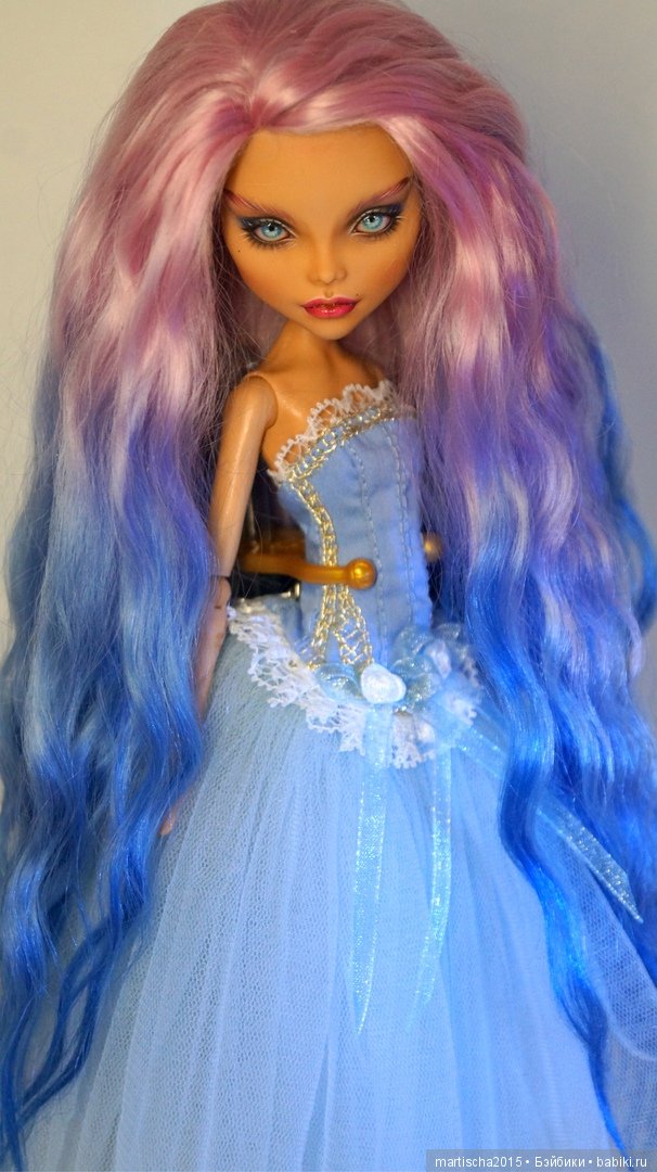 Несколько работ мая 2019 — ООАК Monster High и Ever After High: репейнт (фото 6)