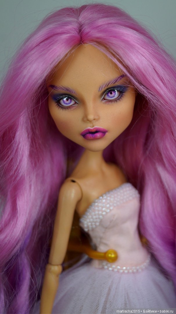 Несколько работ мая 2019 — ООАК Monster High и Ever After High: репейнт (фото 8)