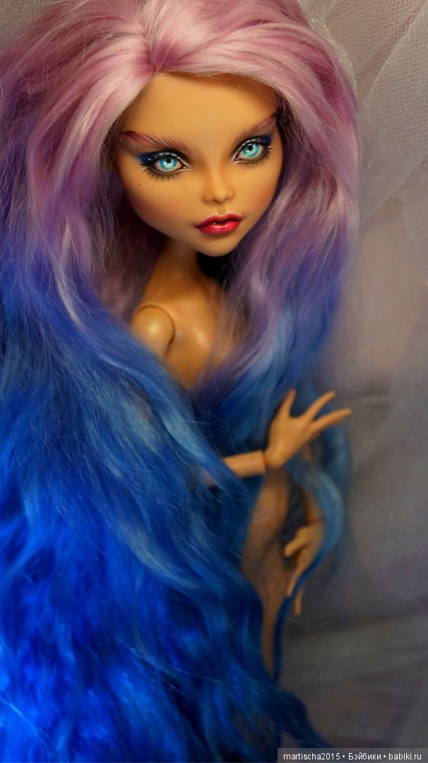 Несколько работ мая 2019 — ООАК Monster High и Ever After High: репейнт (фото 4)