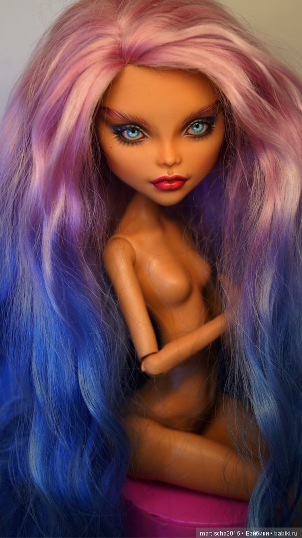 Несколько работ мая 2019 — ООАК Monster High и Ever After High: репейнт (фото 5)