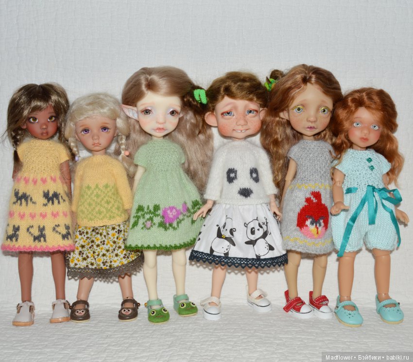 Девочки и яркие краски — Одежда и обувь для кукол BJD (БЖД): 1/3