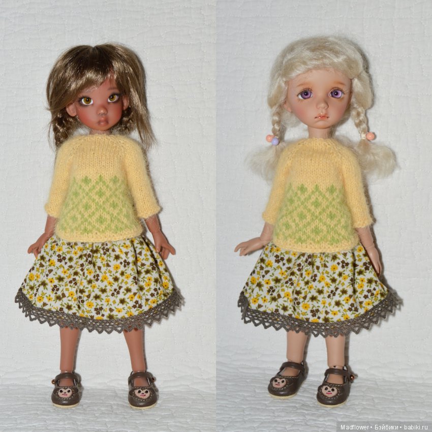 Девочки и яркие краски — Одежда и обувь для кукол BJD (БЖД): 1/3 (фото 4)