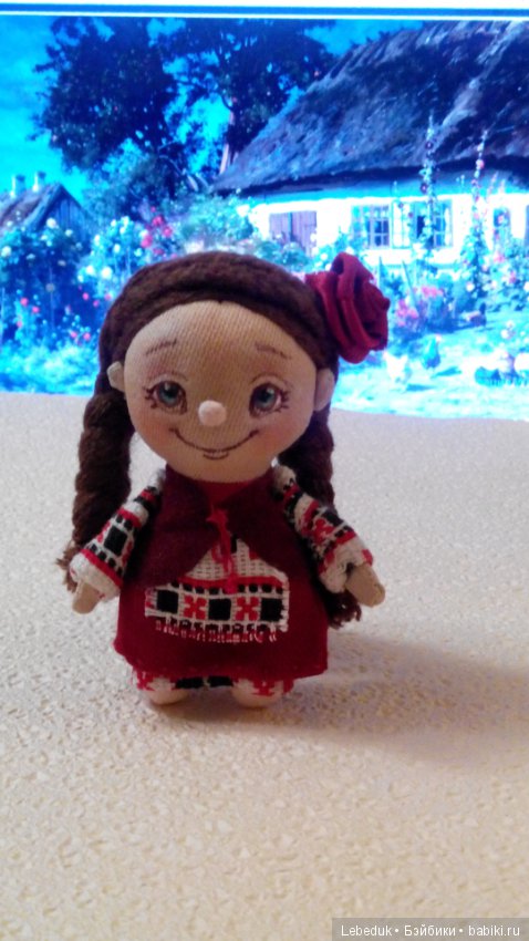 Мини-куколки в национальных костюмах - автор Людмила Лебедюк (фото 3)